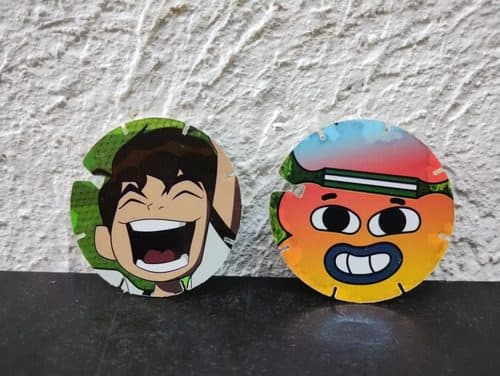 Tazos Universo Cartoon Network 2-pack 2013 #24 Y #57 — Coleccionables vintage, años NOW