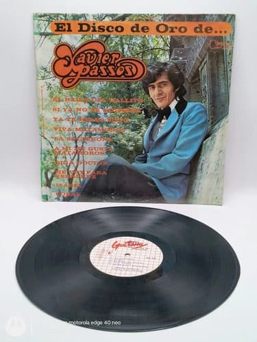 Lp Acetato El Disco De Oro De... Xavier Passos Multimusic Estándar — Audio vintage