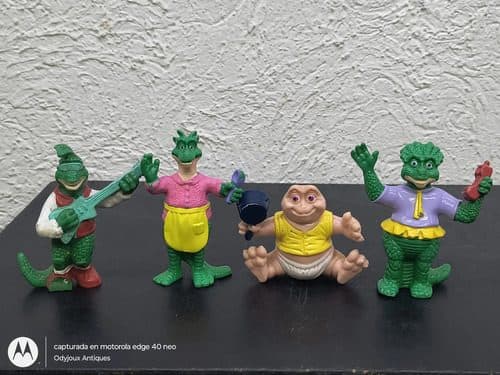 Dinosaurios Familia Sinclair Ricolino Lote 90's Retro 4-pack — Coleccionables vintage, años 90s