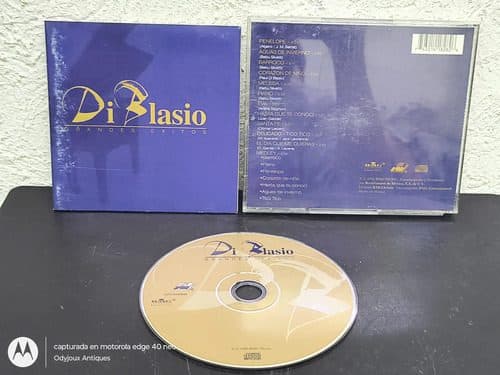 Cd Di Blasio - Grandes Éxitos Bmg Music 1996 Original