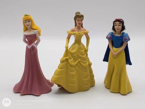 Princesas Disney Bella Aurora Blanca Nieves Mcdonald's 90's