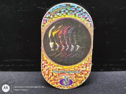 Tazo Sabritas Sabritoing Power Rangers 90's #100 Retro Orig