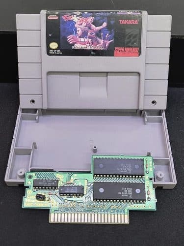 Fatal Fury Tm 1991 Snk Super Nintendo Snes Original — Gaming vintage, años 90s