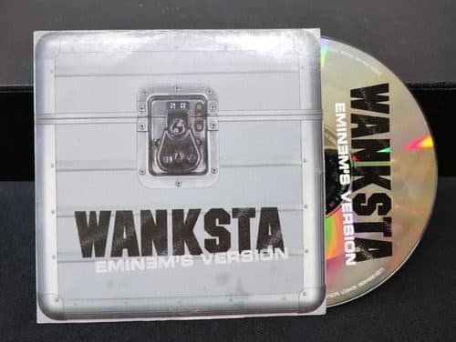 Cd Eminem Wanksta (eminem's Versión) Single 2003 Promo Usa Sencillo