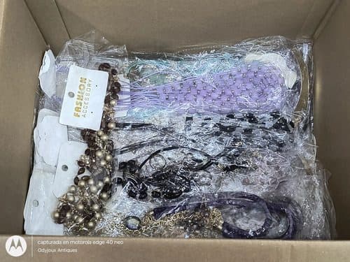 Lote Maxicollares Y Collares Largos 105pz Fashion Jewerly Negro