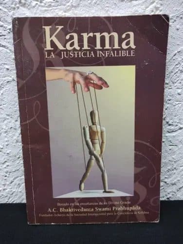 Karma La Justicia Infalible Bhaktivedanta Swami Prabhupada — Coleccionables vintage, años 80s