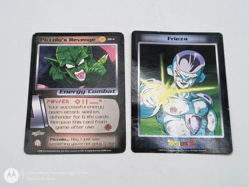 Cartas Dragon Ball Z By Fun Piccolo Y Frieza 2000 Bird Stud. Par De Cartas Dragon Ball Z By Fun Piccolo Y Frieza 2000 Bird Studios Inglés