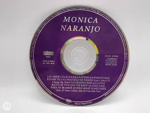 Cd Monica Naranjo Homónimo 1994 Epic Solo Disco Original Estándar — Audio vintage, años 90s