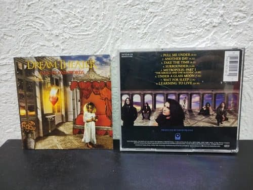 Cd Dream Theater - Images And Words Solo Caja Y Portada Estándar