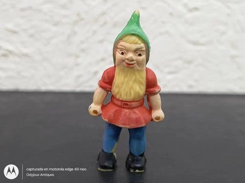 Juguete Figura Enanito Ghonmo De Plástico Vintage 80's — Coleccionables vintage, años 80s