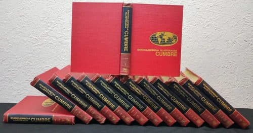 Enciclopedia Ilustrada Cumbre 14 Tomos Negra Grolier Año1982