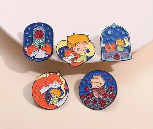Pin Broche Metalico El Principito Le Petite Prince 5pack 3cm Azul Pines Metalicos El Principito Le Petite Prince 5pack Retro 3cm — Coleccionables vintage