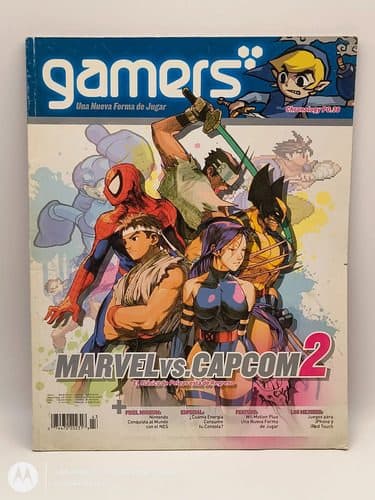 Revista Gamers 43 Año 3 No.40 Mayo 2009 Marvel Vs Capcom 2 — Coleccionables vintage, años NOW