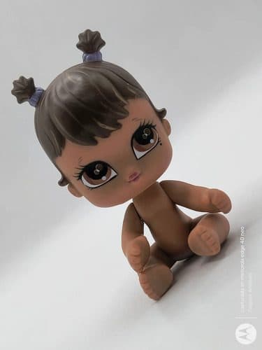 Muñeca Mini Baby Bratz Yazmin 10cm Solo Muñeca Retro Usada
