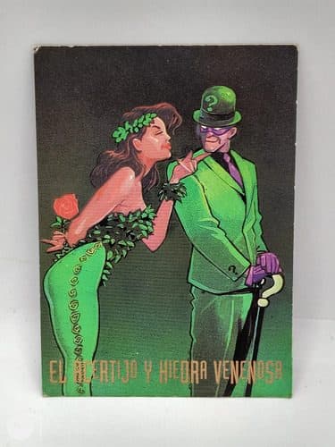 Tarjeta Pepsicard El Acertijo Y Hiedra Venenosa #89 Dccomics