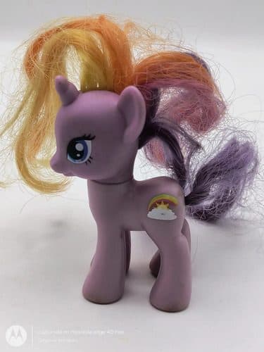 Figura My Little Pony Fim G4 Rainbow Flash Raro Vintage