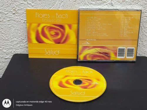 Cd Flores De Bach Relajación Salud Darmma 2003 Musictherapy — Audio vintage, años NOW