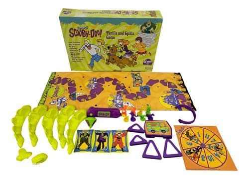 Scooby-doo! Thrills And Spills Game Juego De Mesa Retro 1999 — Decoración vintage, años 90s