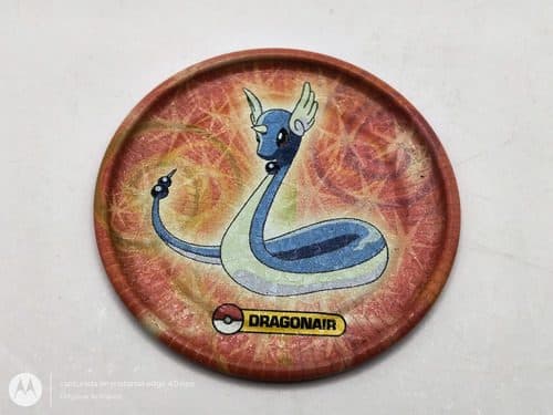 Tazo Antique Dragonair Pokémon Metálico T-109 Año 2007 Orig