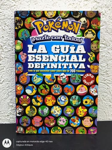 Libro Pokémon: La Guía Esencial Definitiva Altea México 2017