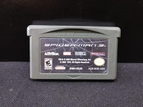 Spiderman 3 Gba Juego Game Boy Advance Original