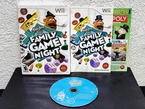 Hasbro Family Game Night Para Nintendo Wii Original — Gaming vintage, años NOW