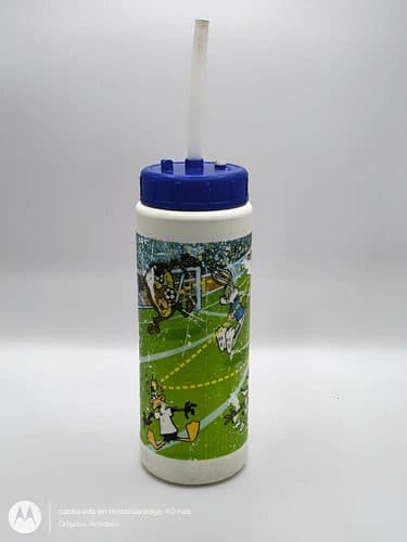 Pepsilindro Retro Looney Tunes 90s Vintage Bugs Bunny Fútbol Looney Tunes Futbol Taz — Coleccionables vintage, años 90s