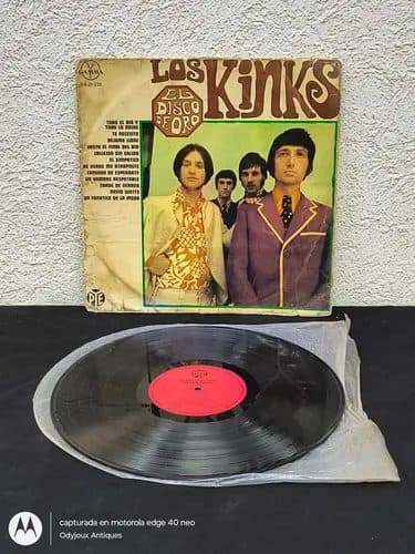 Disco Vinilo Los Kinks El Disco De Oro Gamma Años 70s México Estándar