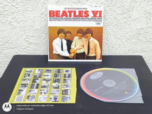 Cd The Beatles - Beatles Vi Capitol Records Emi Inglaterra Edición Limitada