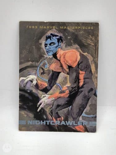 Tarjeta Marvel Masterpieces 1993 Nightcrawler #72 Retro
