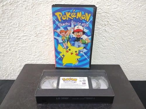 Vhs Pokémon Pikachu! Yo Te Elijo! Nintendo Tycoon Original