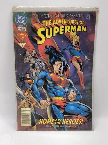 Comic The Aventures Of Superman #531 Dc Inglés Año 1996 — Coleccionables vintage, años 90s
