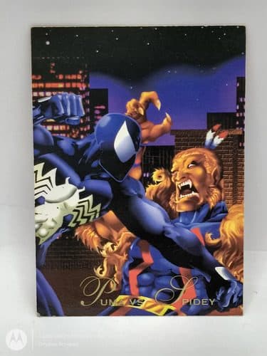 Tarjeta Pepsicard Puma Vs Spidey #34 Marvel Comics 1994