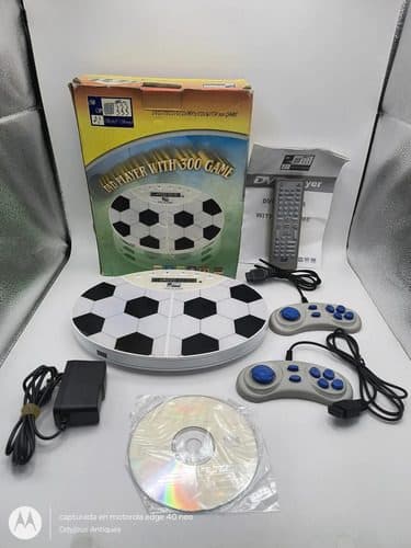 Reproductor Dvd Player Bac Sound Con 300 Juegos Mod Lj-2101 Blanco