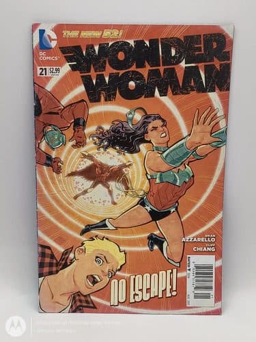 Comic Dc Comics The New 52! Wonder Woman #21 Agosto 2013 Ing
