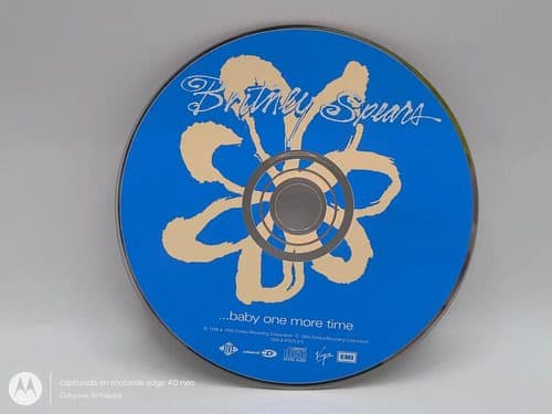 Cd Britney Spears ... Baby One More Time 1998 1ra Ed. Disco Edición Limitada — Audio vintage, años 90s