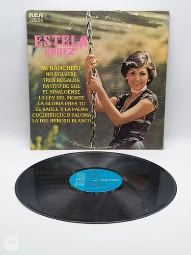 Disco Lp Acetato Estela Nuñez Mi Ranchito 1978 Rca Records Estándar