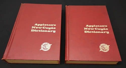 Appleton's New Cuyás Dictionary English-spanish Grolier