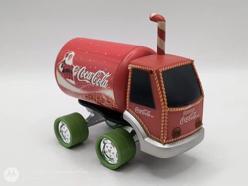 Cachivache Caravana Coca Cola Incompleto Solo Adorno — Decoración vintage