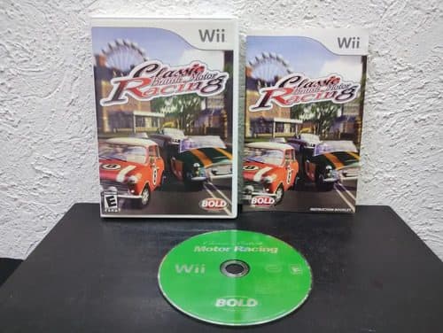 Classic British Motor Racing Nintendo Wii Completo Original