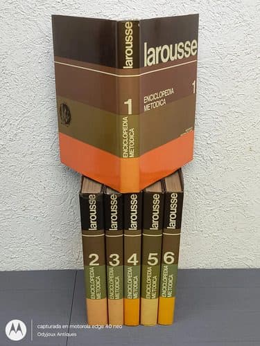 Enciclopedia Metódica Larousse 6 Tomos 7ma Edic. 1982 México — Coleccionables vintage, años 80s