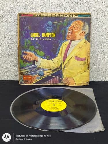 Disco Vinilo Lionel Hampton At The Vibes Stereophonic 1962 Estándar