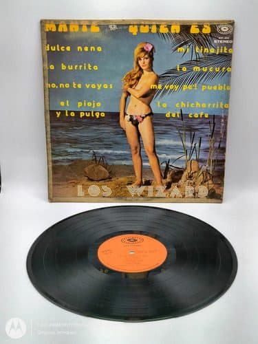 Disco Lp Los Wizard Mante Quien Es Caleidofon Records 1975 Estándar