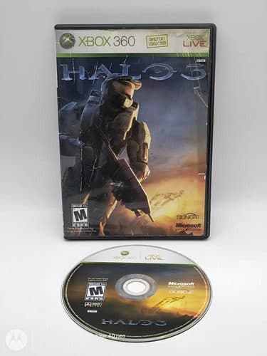 Halo 3 Para Xbox 360 No Funciona Disco Solo Caja