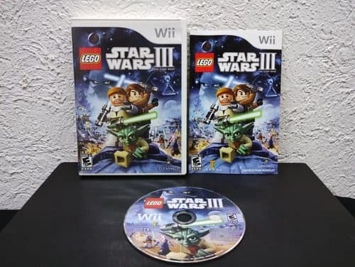 Lego Star Wars 3 The Clone Wars Nintendo Wii Original