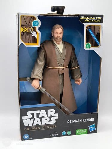 Figura Star Wars Galactic Action: Obi Wan Kenobi Luz Sonido