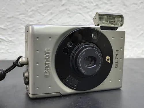 Camara Canon Elph (1997) Advantix Vintage Funcionando Gris
