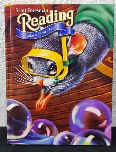 Libro Reading Take A Closer Look 1.2 Scott Foresman Usado — Coleccionables vintage, años NOW