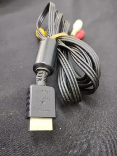 Cable Audio Y Video Playstation Psone Ps2 Ps3 Original Usado
