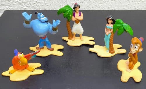 Colección Completa Aladdín Kellogg's Disney 5-pack Retro 90s